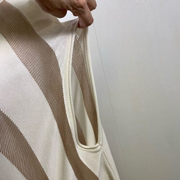 Rudsak Asymmetrical Knit Striped Dress XS/S - Picture 6 of 11